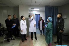 徐州市一院開展節前全院安全生產大檢查 確保節日期間全院工作平穩有序推進