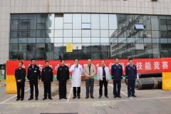 徐州市中心醫(yī)院舉行2019年消防技能競(jìng)賽
