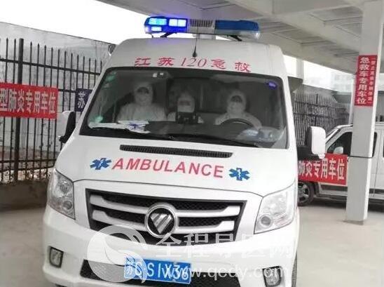 睢寧“120”一直在線：堅決打贏疫情防控患者轉運戰