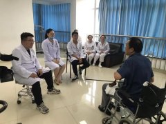 徐州市一院內科黨總支二支部與患者共圓健康夢為黨的生日獻禮