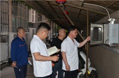 徐州市血液中心開展夜間安全用電突擊檢查工作