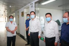 市委書記莊兆林蒞臨徐州市疾控中心檢查疫情防控工作