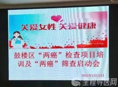 徐州市鼓樓區(qū)開展“兩癌”篩查項(xiàng)目培訓(xùn)會(huì) 關(guān)愛女性健康